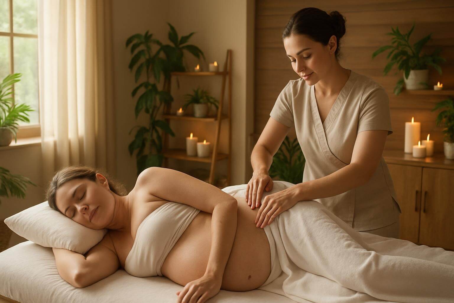 Outside view of a Spa & Massage London clinic, with a sign showing one of the locations
