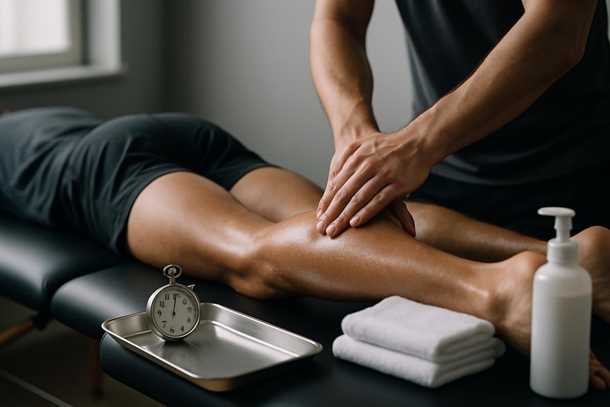 typical sports massage duration